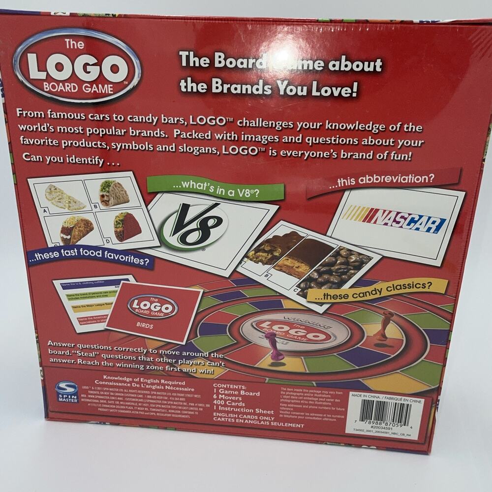 The LOGO Board Game By Spin Master - NEW FACTORY SEALED BOX - Picture 7 of 9